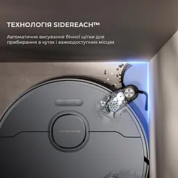 Робот-пилосос з вологим прибиранням Dreame X40 Ultra Complete Black - мініатюра 3