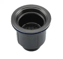 Кухонна мийка Gappo накладна 780x500 мм, поверхня PVD, права GS7850-6R, Чорний матовий - мініатюра 4