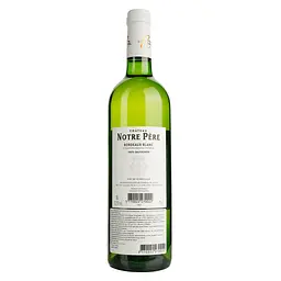 Вино Chateau Notre Pere 2022 AOP Bordeaux біле сухе 0.75 л - мініатюра 2