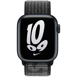 Ремінець Nylon для Apple Watch 38/40/41/42mm(ser.10) Black / Summit White - мініатюра 2