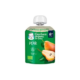 Дитяче пюре Gerber Organic груша з 6 місяців 80 г (1227093)