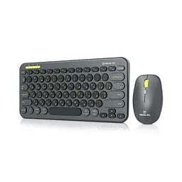 Комплект REAL-EL KIT-635W Wireless/Bluetooth Black (EL123100057) - мініатюра 5