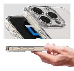Силіконовий чохол BeCover для Apple iPhone 16 Pro Transparancy (712279) - мініатюра 7