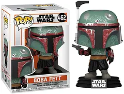 Фігурка Фанко Поп Зоряні війни Боба Фетт Funko Pop Star Wars Boba Fett 10 см SW BF 462 - мініатюра 2