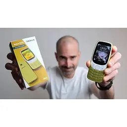 Телефон кнопковий Nokia 3210 2024 підтримка 4G Dl SIM gold - мініатюра 5