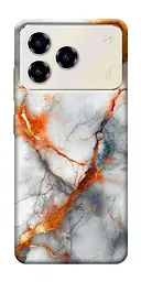 TPU чехол Demsky Lava marble для ZTE Blade A76