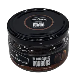 Mr.Garlic BONBONS Дольки чорного часнику в молочному шоколаді 100 гр.
 - мініатюра 2