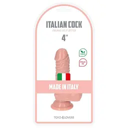 Фалоімітатор Toyz4lovers Italian Cock 4”, 10.5 см (тілесний) - мініатюра 6