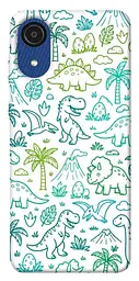 TPU чохол Demsky Dino pattern для Samsung Galaxy A03 Core