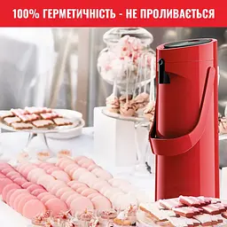 Термос Tefal Ponza Pump 1.9 л червоний (K3140314) - мініатюра 13