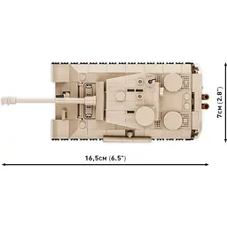 Конструктор Cobi Друга Світова Війна Танк Panzer V Пантера 298 деталей (COBI-2713) - мініатюра 4
