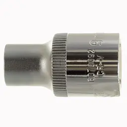 Насадка шестигранна коротка 1/2" 9мм CrV ULTRA (6070092) - мініатюра 6