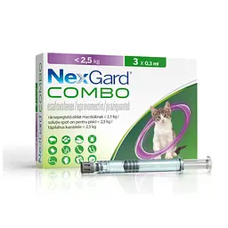 Капли Boehringer Ingelheim NexGard Combo проти паразитів для кішок до 2.5 кг