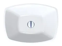 Умивальник Miraggio LEX S (0002014) Miramarble, Глянцевий, Накладний, Білий - мініатюра 4
