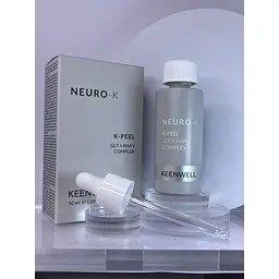 Пілінговий комплекс Keenwell Neuro-K GLY + AHA's pH 5-5.5, 50 мл - мініатюра 2