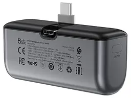 Зовнішній акумулятор (Power Bank) Acefast M9 5000mAh 20W Black - мініатюра 3