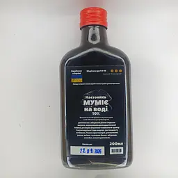 Водна настоянка на смолі муміє 200 мл