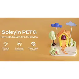 Філамент для 3D-принтерів Creality Soleyin PETG 1kg Chamomile (3301030158) - мініатюра 2