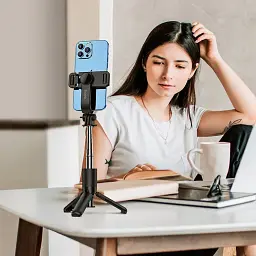 Селфі-монопод Hoco Figure Broadcast Holder K17 (762450) [88901] - мініатюра 7