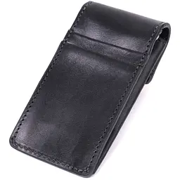 Ключниця футляр із натуральної шкіри GRANDE PELLE 6.5х13х1 см acs0032257 - мініатюра 4