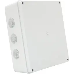 Коробка розподільна зовнішня Yoso 300х250х120 IP55 білий (300x250x120)