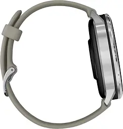 Смарт-годинник Garmin Venu 4 45 mm Silver with Silver Gray Silicone Band (010-03014-01) - мініатюра 3