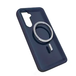Чохол MAKE Samsung S26 Plus Silicone Aura Magnet Navy - мініатюра 4