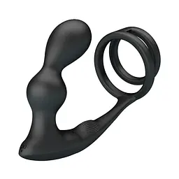 Вібростимулятор простати MR Play Remote Control, 13.5 см (чорний) - мініатюра 3