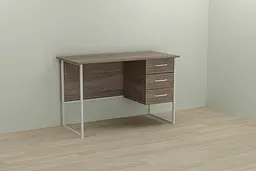 Комп'ютерний стіл Ferrum-decor Гаррі 75x140x70 білий ДСП Дуб Сонома Труфель 16мм (FRD-101013) - мініатюра 3