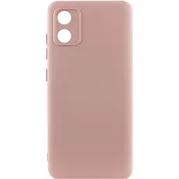 Чохол Silicone Cover Ummi Lakshmi Full Camera (AA) для Motorola Moto E13 Рожевий / Pink Sand