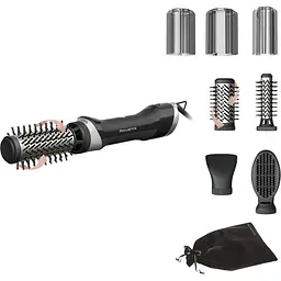 Фен-щітка Rowenta Renewal Brush Active 1000 Вт чорний (UB9540F0) - мініатюра 3