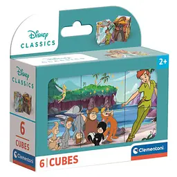 Кубики-пазл Clementoni Disney Classic 6 шт. (40657)