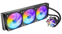 Водяне охолодження AZZA Hex 360 ARGB Black (LCAZ-360H-ARGB) - мініатюра 2