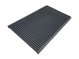Коврик для кошачього туалету Евамур 50 x 30 см Чорний