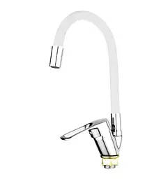 Змішувач для кухні Mixxus FANY 011 (Nut) Refl.White (MI6289) - мініатюра 2