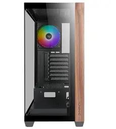 Корпус Azza NEPTUNE, Black, без БЖ, Mid Tower, для ATX/Micro ATX/Mini ITX, USB 3.0/2xUSB 2.0, макс. CPU - 170 мм/VGA - 300 мм, 3x120 мм ARGB, бічна та передня панель із загартованого скла CSAZ-491 - мініатюра 4