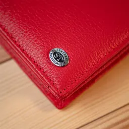 Жіночий шкіряний гаманець ST Leather 10х19х3 см acs0018184 - мініатюра 9