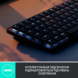 Клавіатура Logitech MX Mechanical Mini Minimalist UA Graphite (920-010780) - мініатюра 5