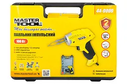 Паяльник імпульсний електричний з насадками LED підсвічування Mastertool 3-в-1 100 Вт 44-0000 - мініатюра 4
