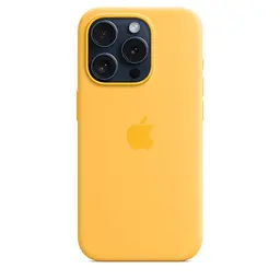 Силіконовий чохол CasePro Silicone Case with MagSafe Sunshine для iPhone 15 Pro - мініатюра 2