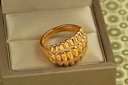 Кільце Xuping Jewelry Грілз р 21 золотисте - мініатюра 2