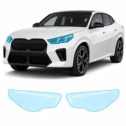 Антигравійна захисна бронеплівка за лекалами для BMW iX2 U10 2023- оптика (фари та ПТФ)