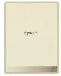 Накопичувач SSD Apacer SSD AS724 512 GB USB 3.2 Gen.2 Type-C Read/Write 500MB/s Cream (AP512GAS724C-1)
