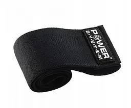 Тканева гумка для фітнесу та спорту Power System PS-4093 Booty Band LVL 3 Black/Grey (d_94 см, 6-12 кг) (4093GR-0) - мініатюра 4