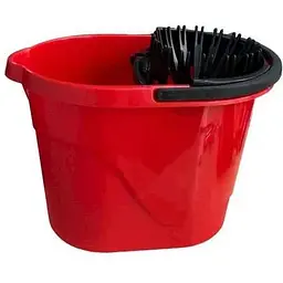 Відро ММ-ПЛАСТ 14л Овальна червоний арт.Bww14bl пластик