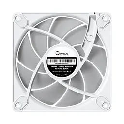 Кулер до корпусу OCYPUS GAMMA F12 ELITE WH ARGB REVERSE BLADE (GAMMA-F12-WH1AM01E-GL) - мініатюра 7