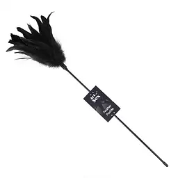 Лоскоталка чорна Art of Sex - Feather Paddle, перо молодого півня Art of Sex SO6609 95086 - мініатюра 1