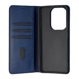 Чохол-книжка Premium Xiaomi Redmi Note 13 Pro 4G/Poco M6 Pro 4G Dark Blue - мініатюра 2