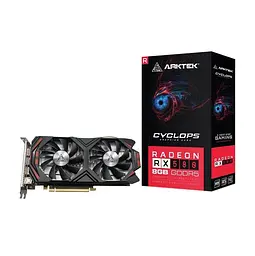 Видеокарта Arktek AMD Radeon RX 580 8Gb (AKR580D5S8GH1) (GDDR5, 256 bit, PCI-E 3.0 x16) - миниатюра 2