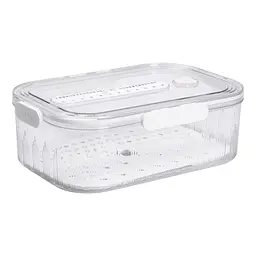 Контейнер для зберігання продуктів 32.5*22.5*11 см, білий Yiwu HP-27-2 - мініатюра 4